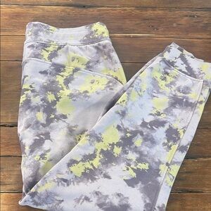 lululemon athletica Tie-Dye Joggers - Purple and Yellow